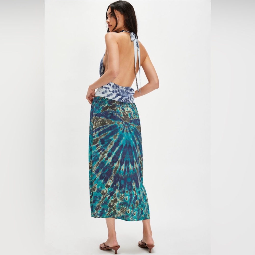Free People Tropical Oasis Set in Ocean Combo size Small NWT